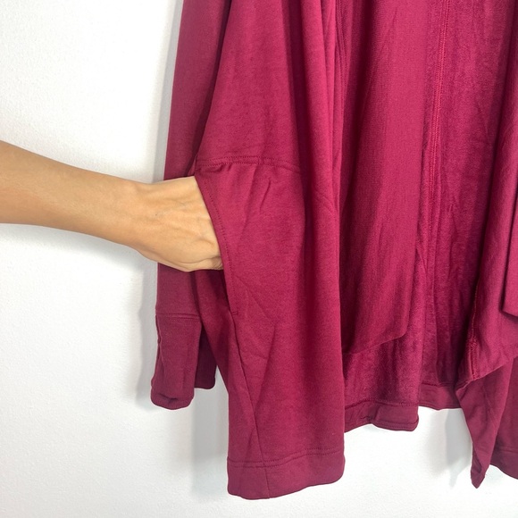 Athleta Pranayama Wrap Cardigan Open Front Sweater NWT Size 1X - Picture 6 of 14